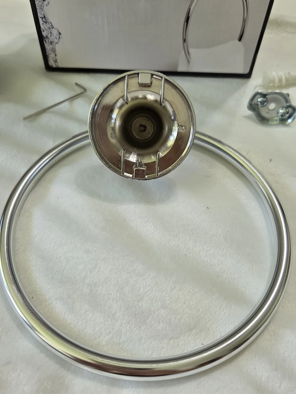 Delta Silverton Chrome Towel Ring